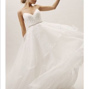 BHLDN Hepburn wedding gown